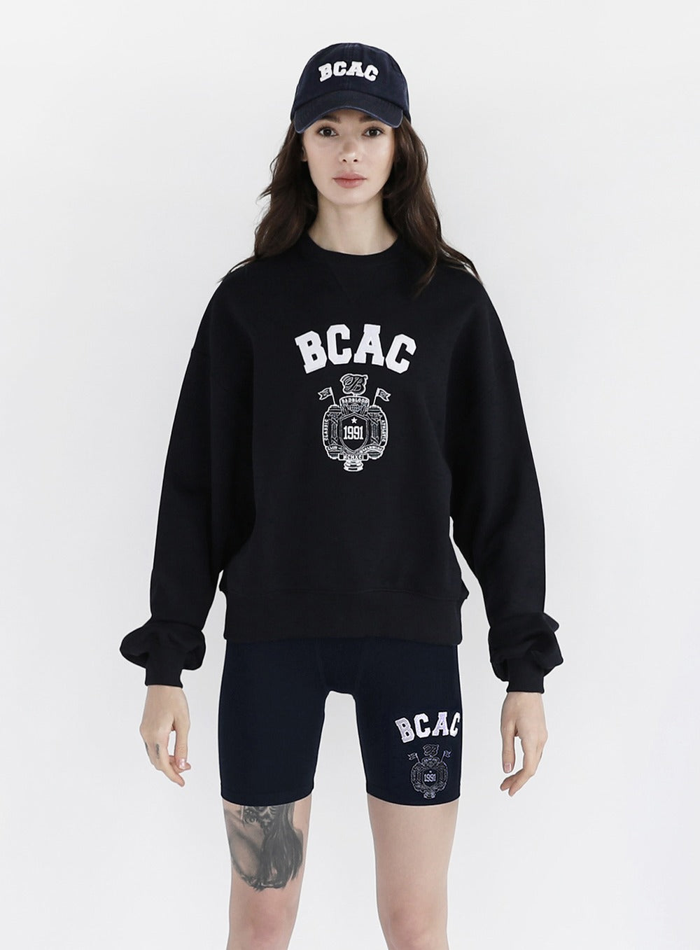 BCAC Emblem Heavyweight Sweatshirt - Navy