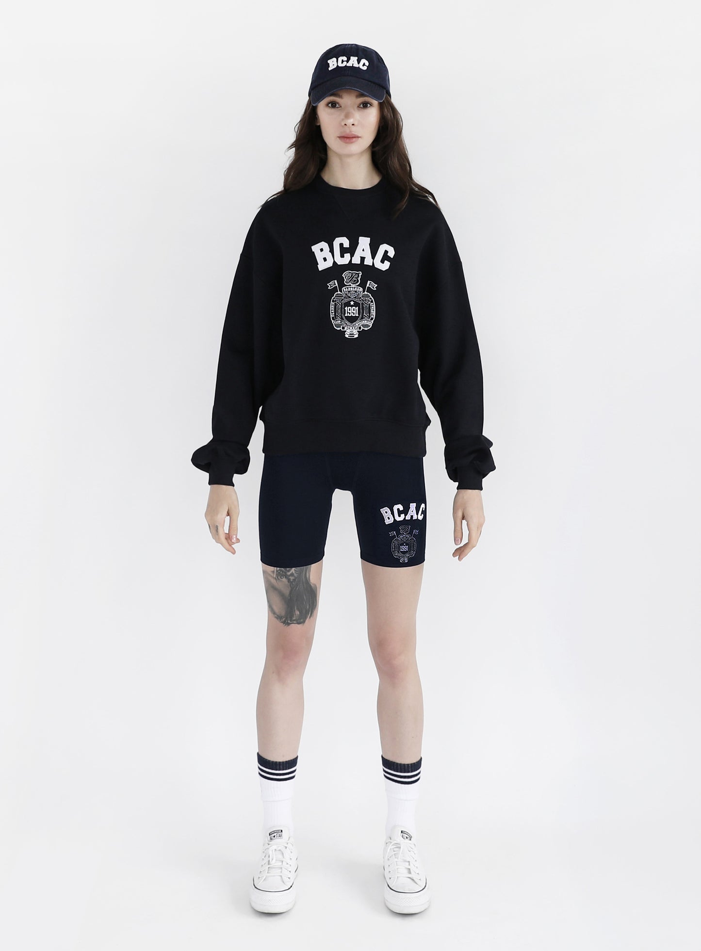 BCAC Emblem Heavyweight Sweatshirt - Navy
