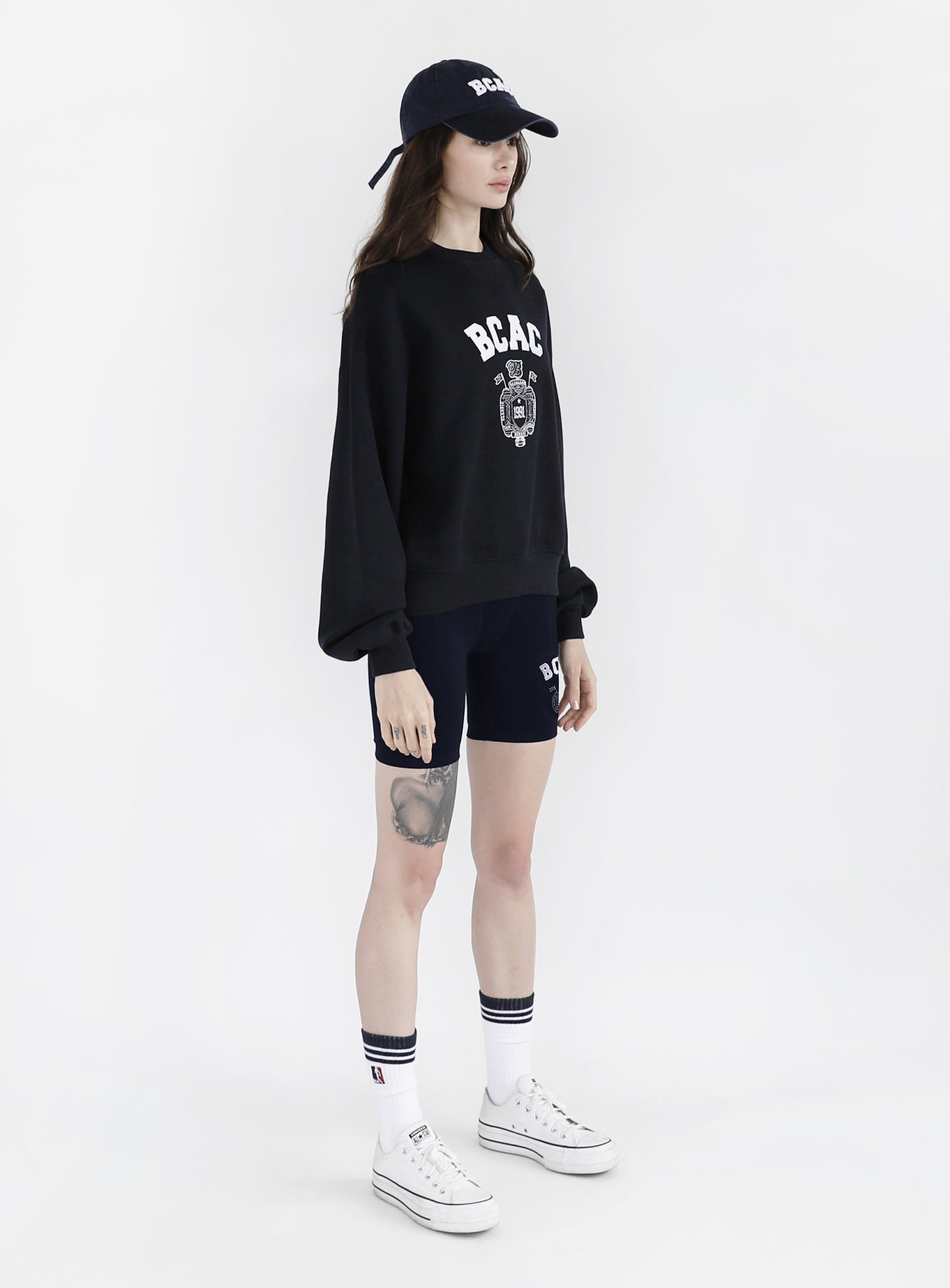 BCAC Emblem Heavyweight Sweatshirt - Navy