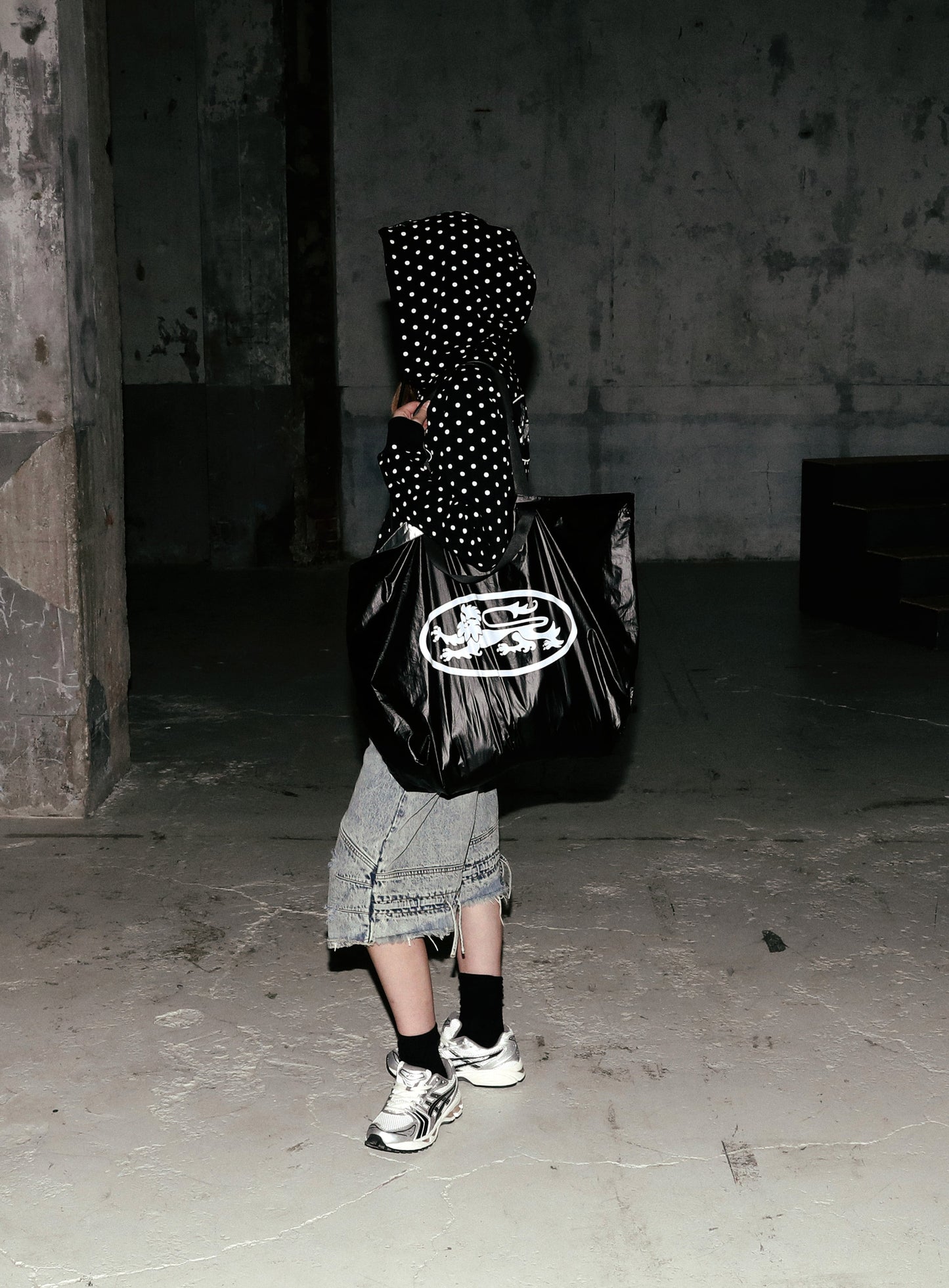 Mystic 2 Way Reversible Shopper Bag - Silver/Black