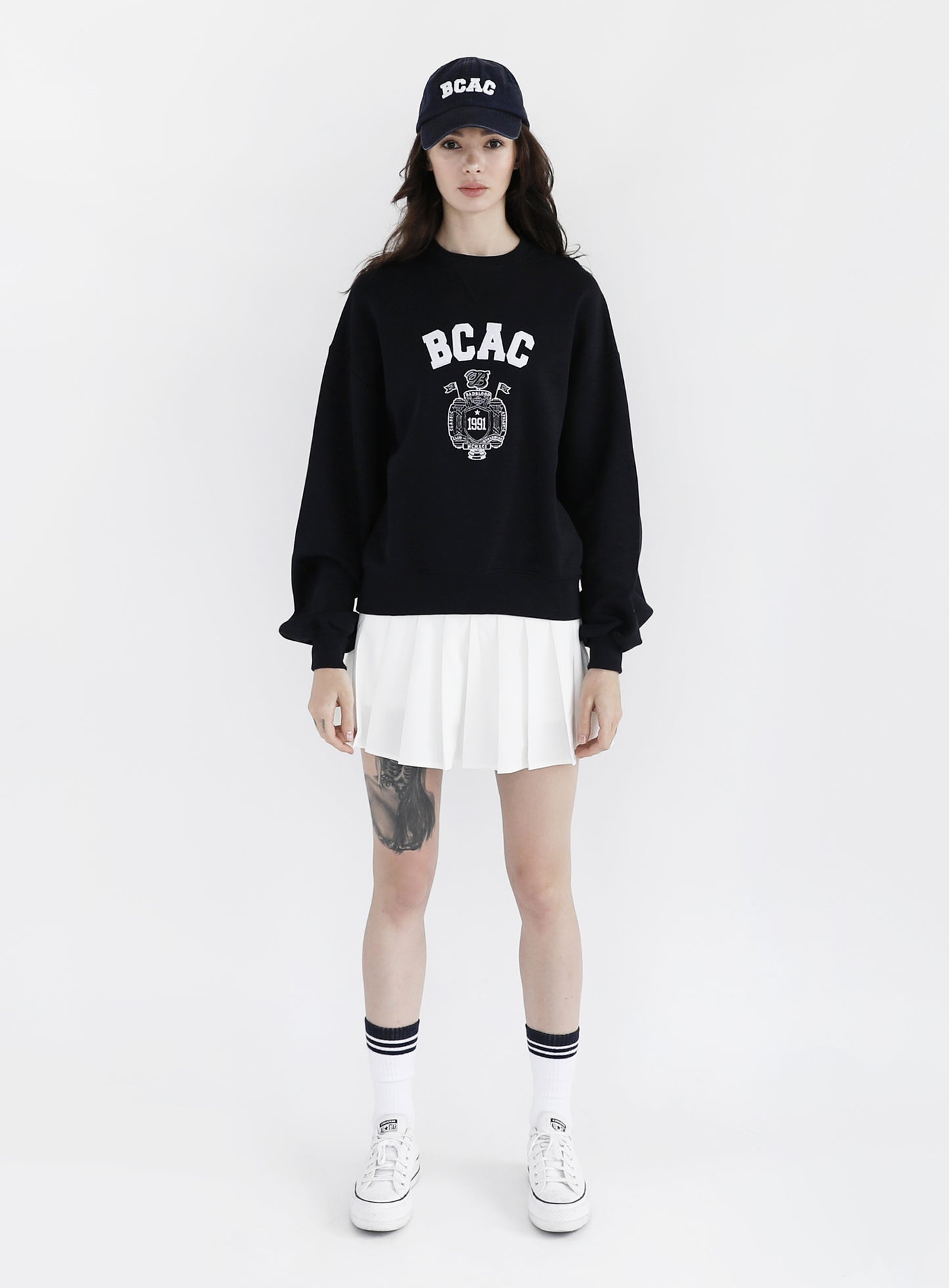 BCAC Emblem Heavyweight Sweatshirt - Navy