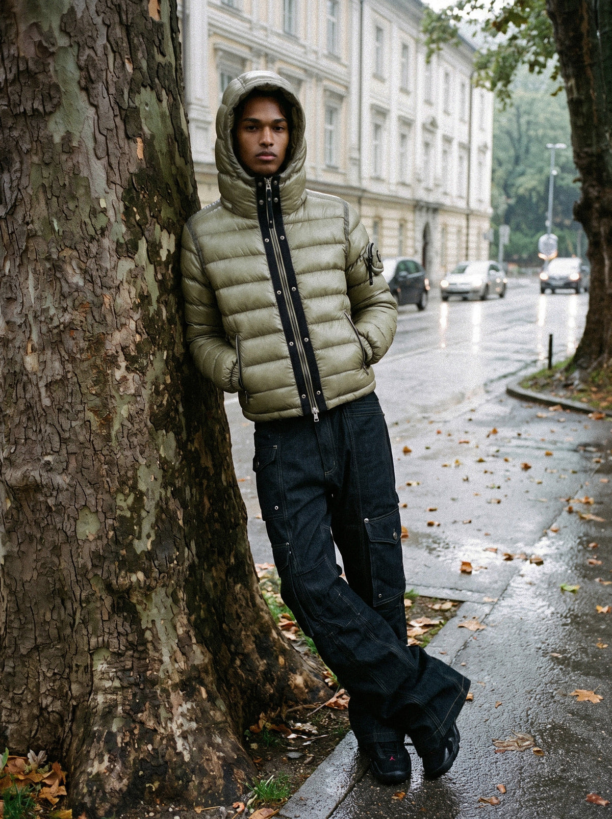 [﻿PREORDER] [w-jkt26-080] Viper 321 Lightweight Hooded Puffer – Military Green