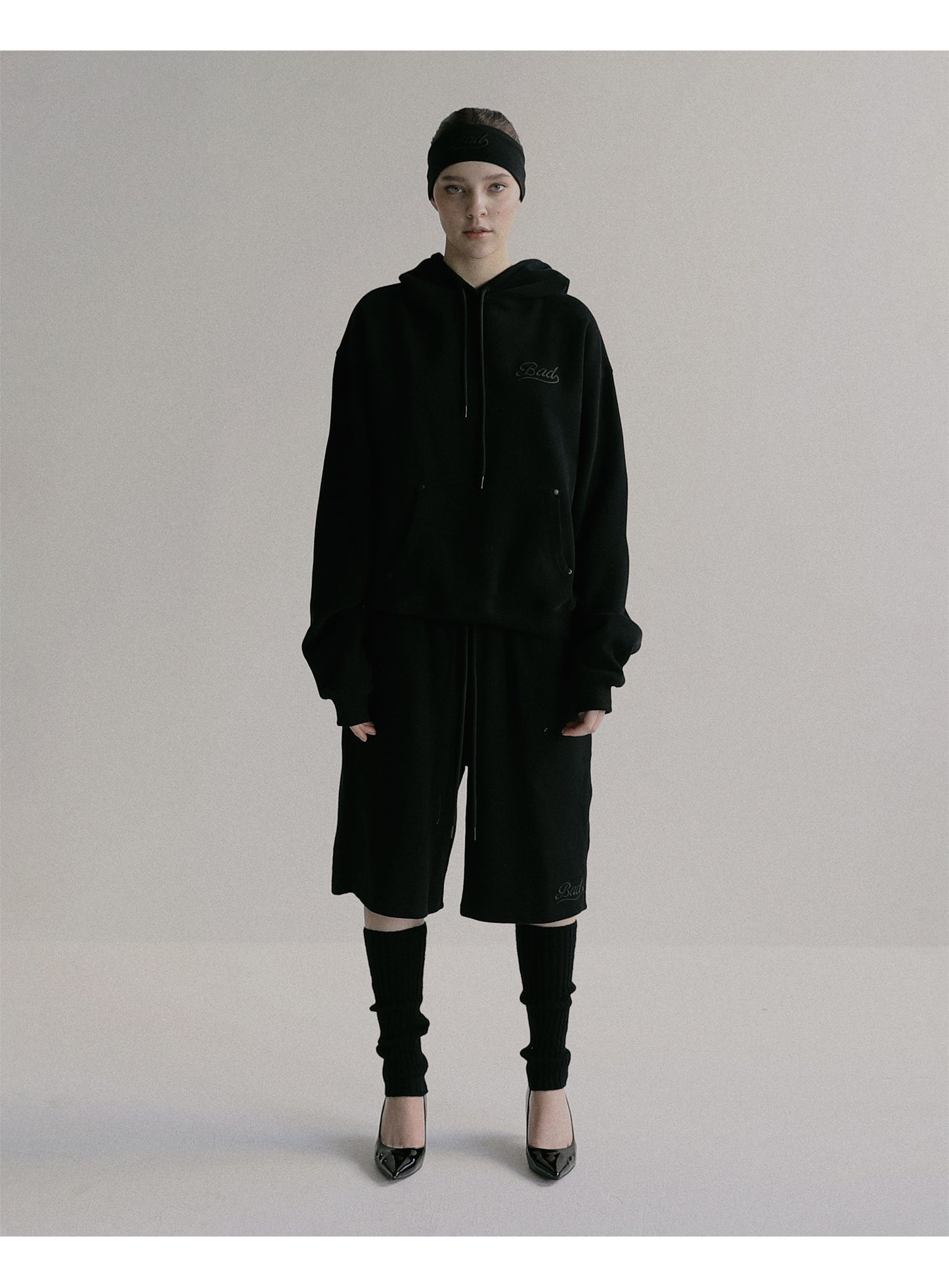 [w-hde24-005] Beyond Soft Hoodie - Black