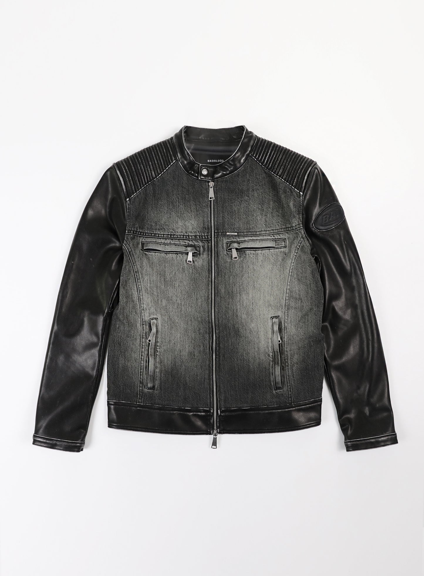 Scard Racer Jacket - Washed Black