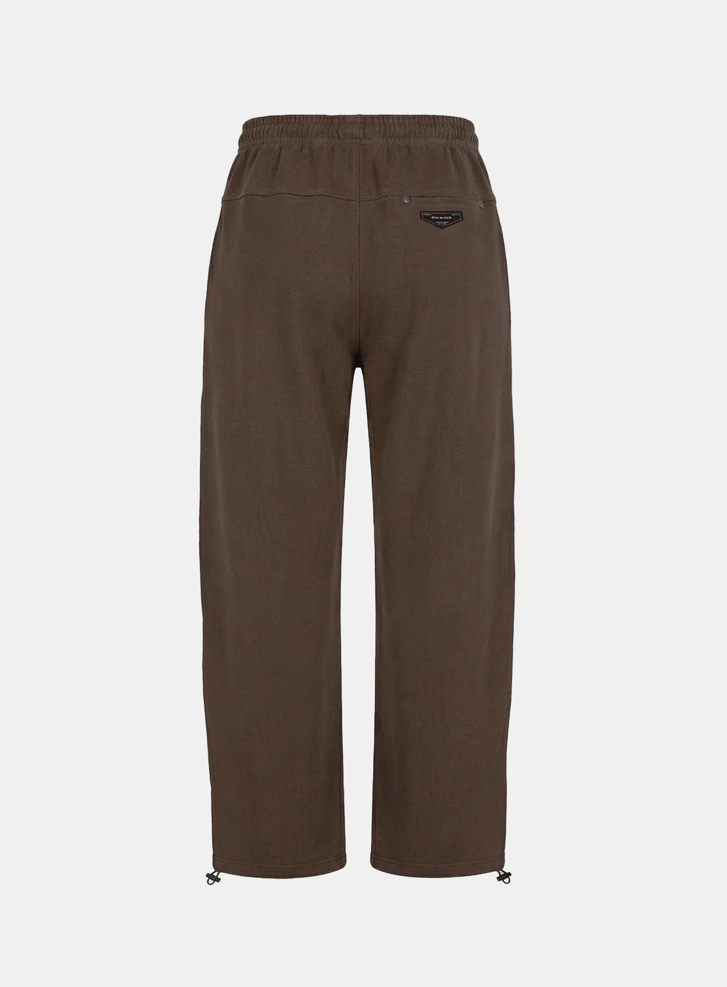 [w-pts26-022] BS Soft Terry Baggy Joggers - Brown