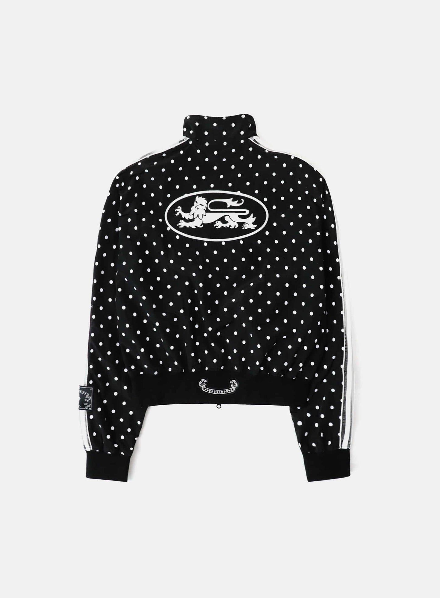 Mystic Billy Nylon Track Jacket - Black Dot