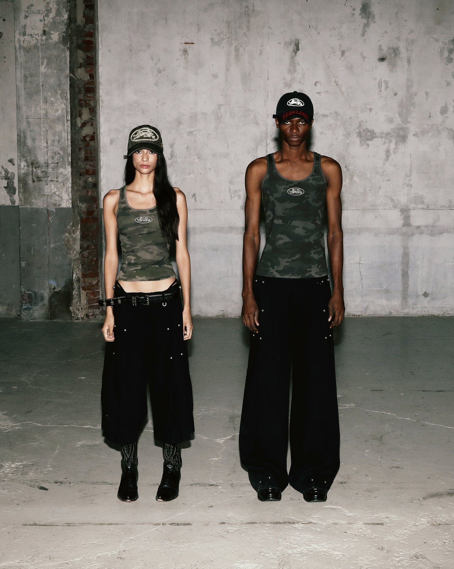 Mystic Tank Slim Fit - Black Camo