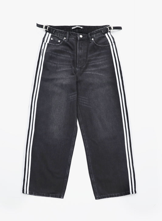 Billy Track Jeans Baggy Fit - Black
