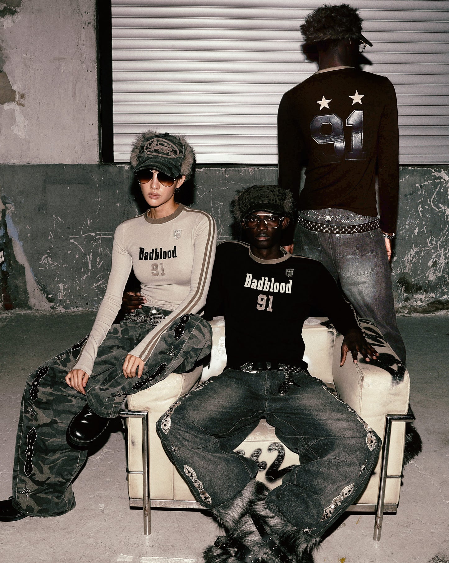 Vintage Club Jersey Ringer Long Sleeve - Tan