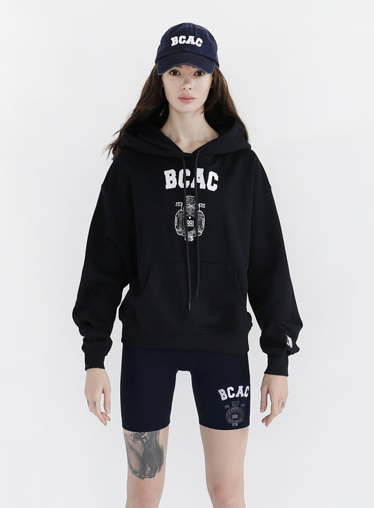 BCAC Emblem Heavyweight Hoodie - Navy