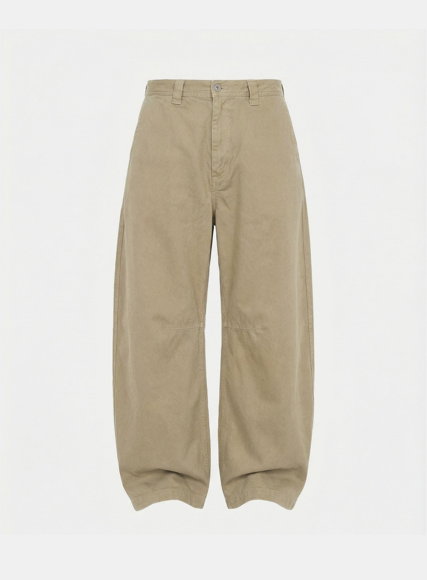 [w-pts26-004] Mystic Formal Curved Chino Pants - Beige