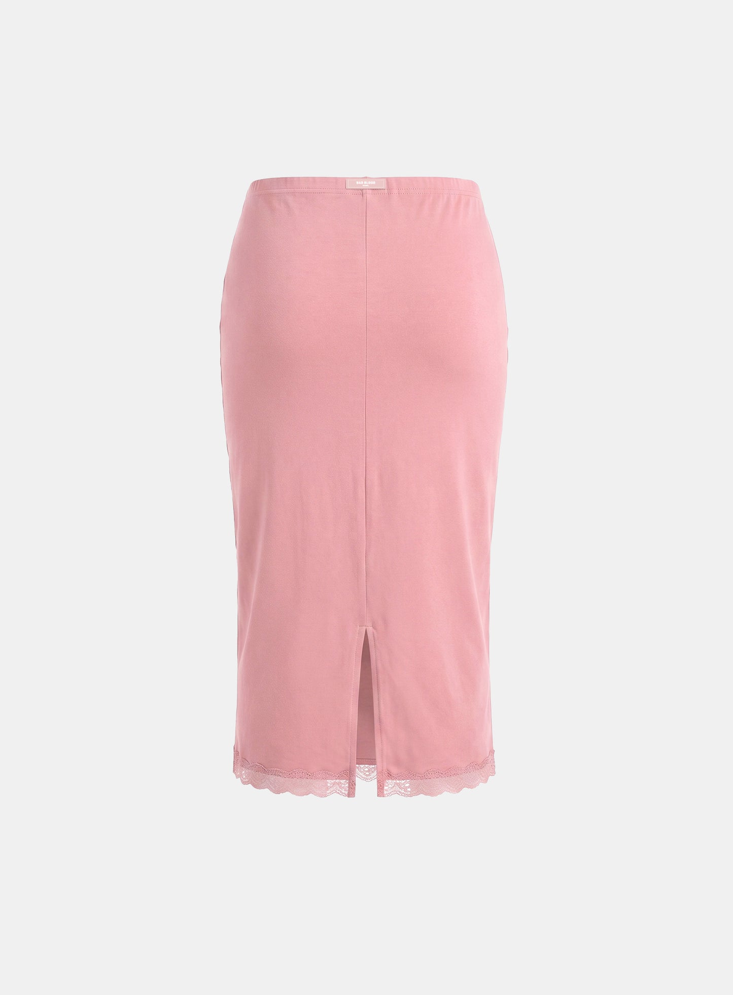 [w-skt26-019] Everyday Lace Midi Skirt - Pink