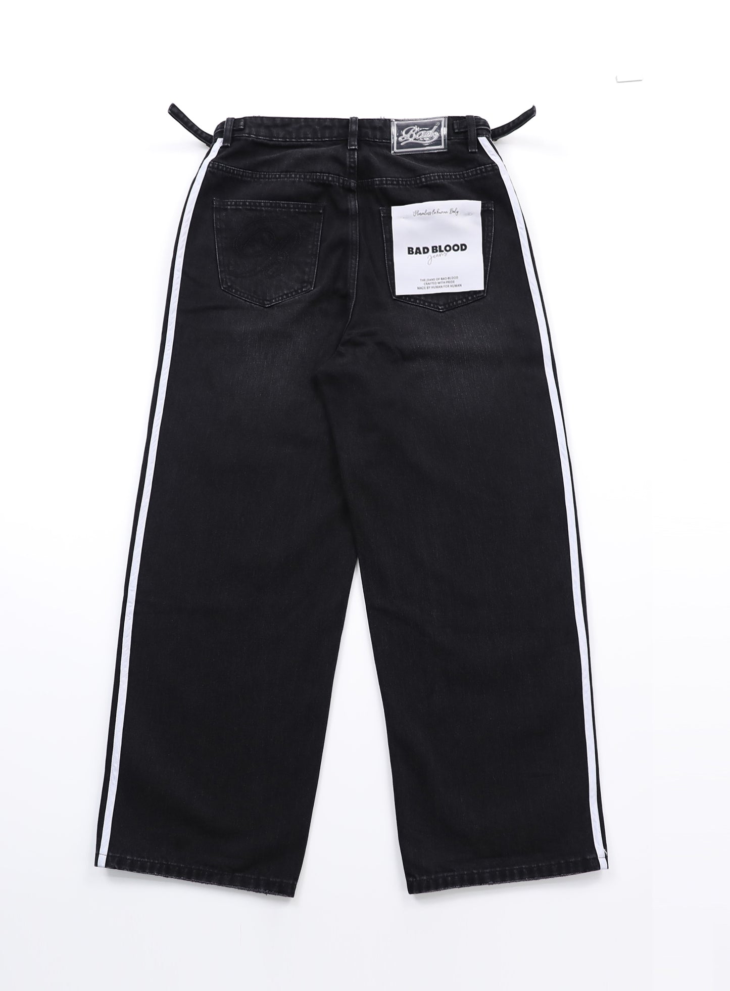 Billy Track Jeans Baggy Fit - Black