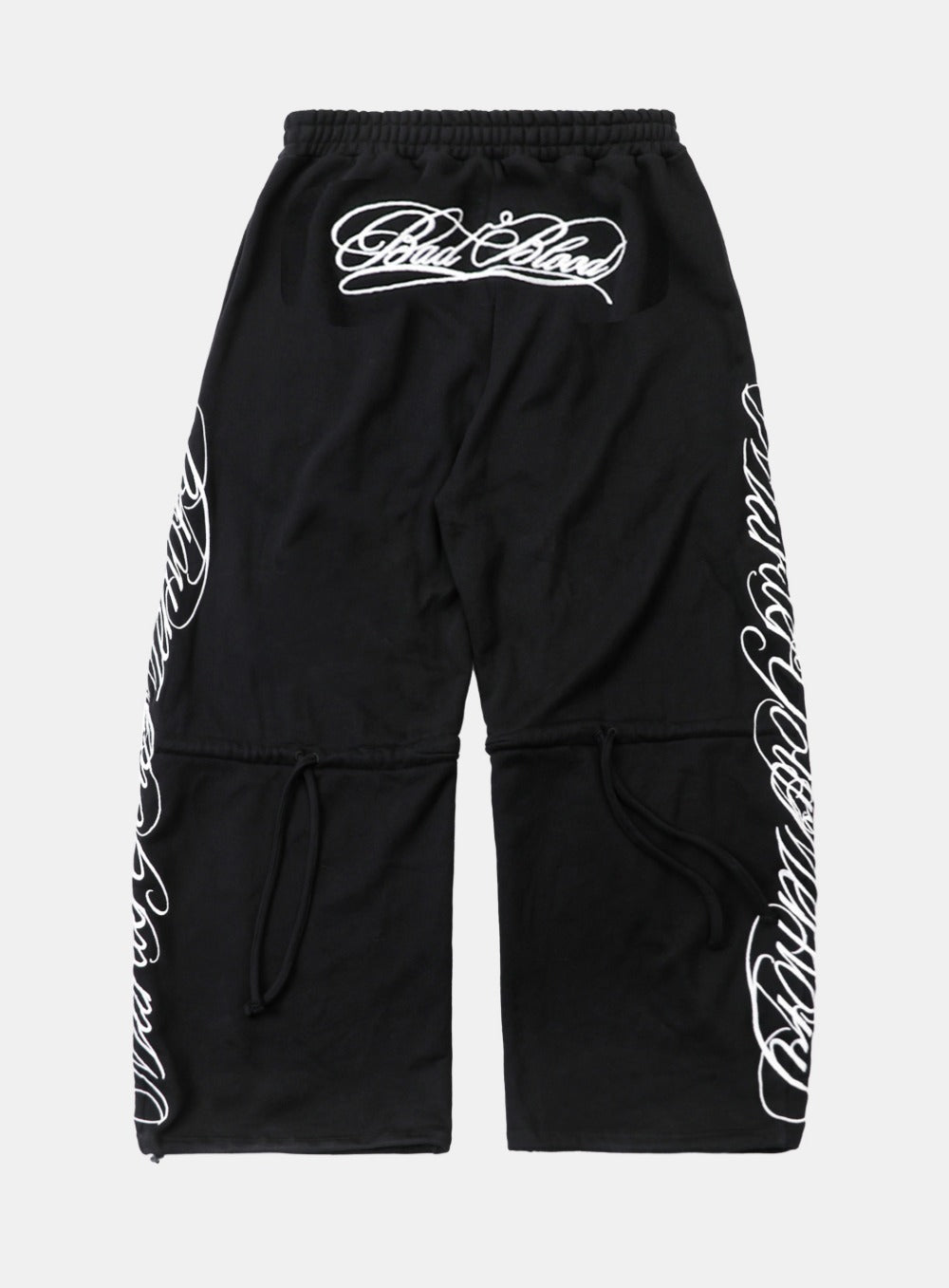 Dark Classic MYM 2-Way Curved Jogger Trousers - Black