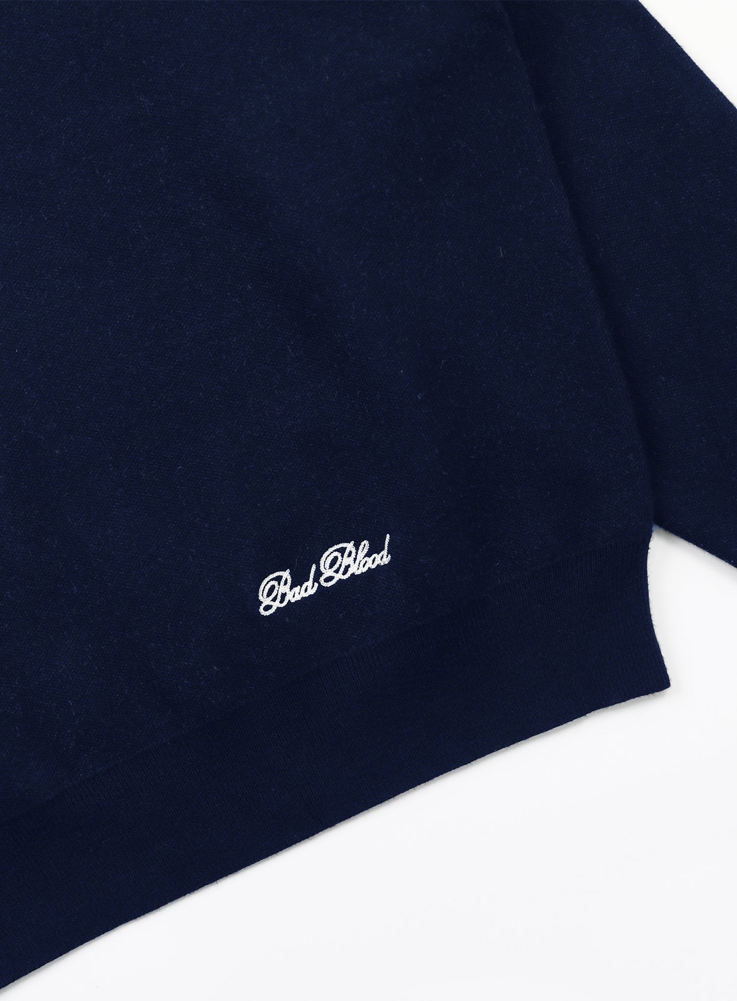 Classic Big Logo Crewneck Sweater - Navy