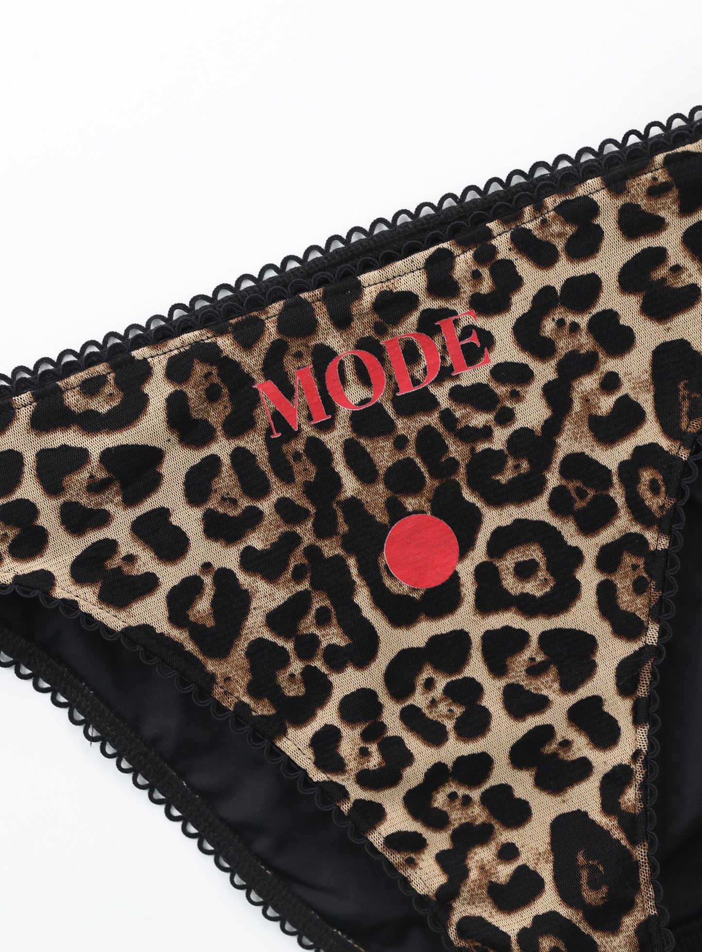 Leopard Bikini Bottom - Brown