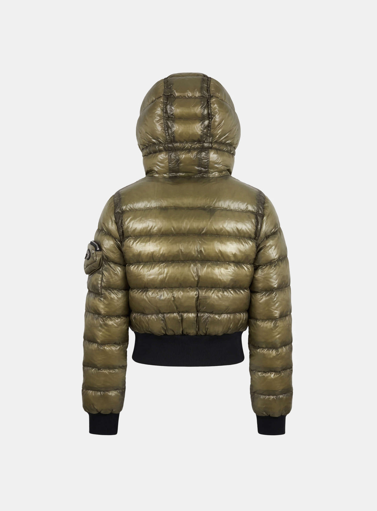[﻿PREORDER] [w-jkt26-087] Viper 422 Midweight Hooded Short Puffer – Military Green