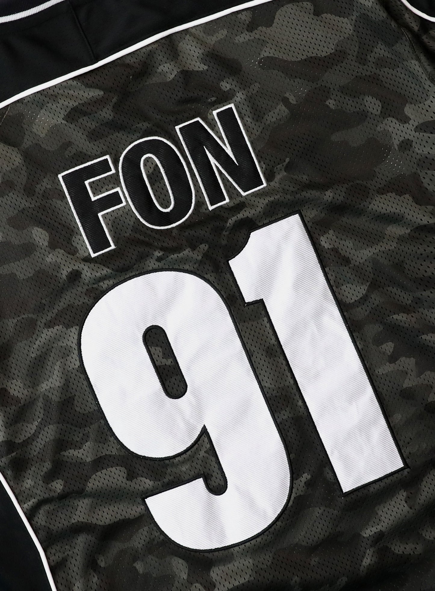 FON V-neck Jersey Short Sleeve - Green Camo