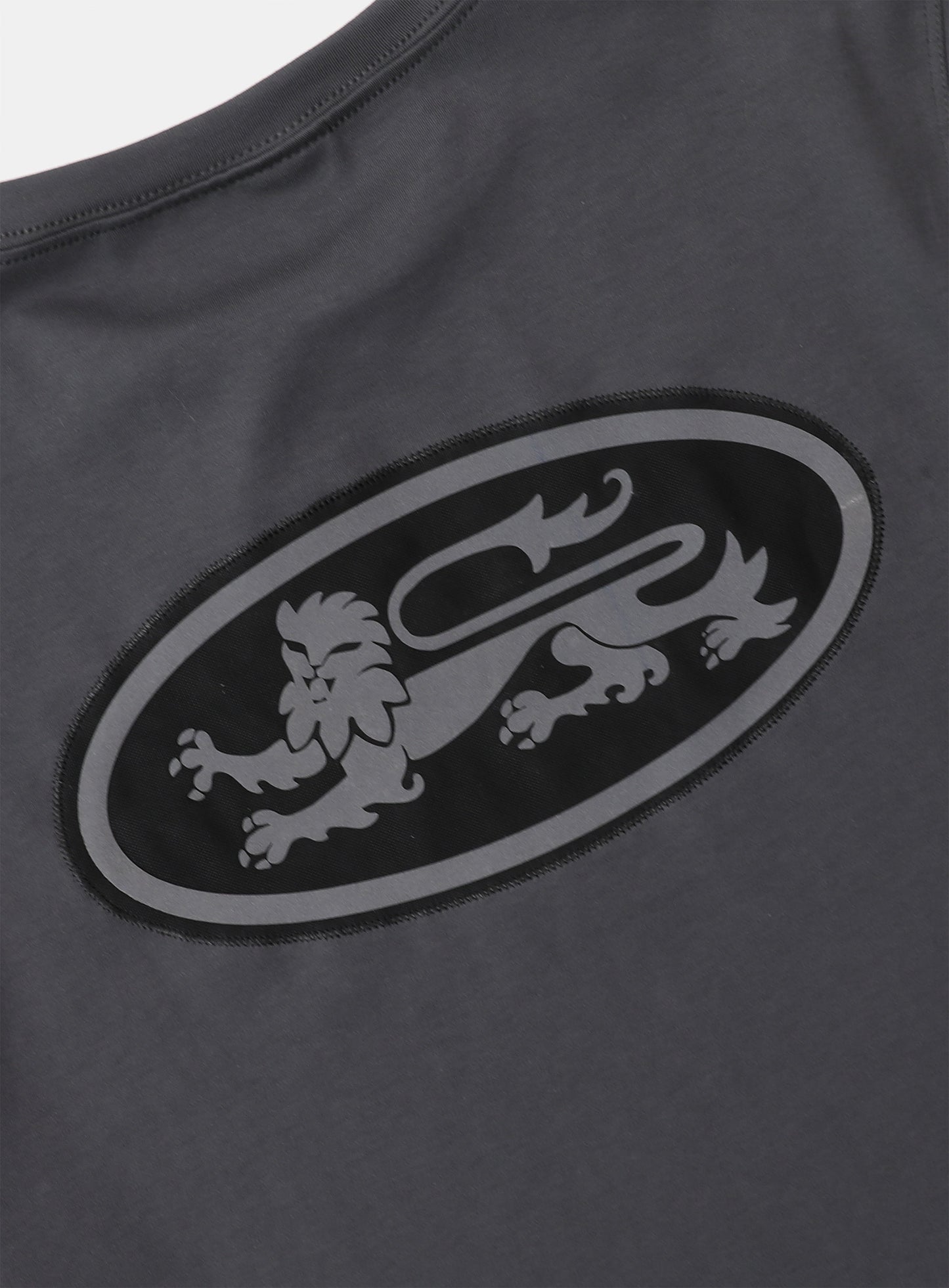 Tiny Logo Jersey T-Shirt - Charcoal