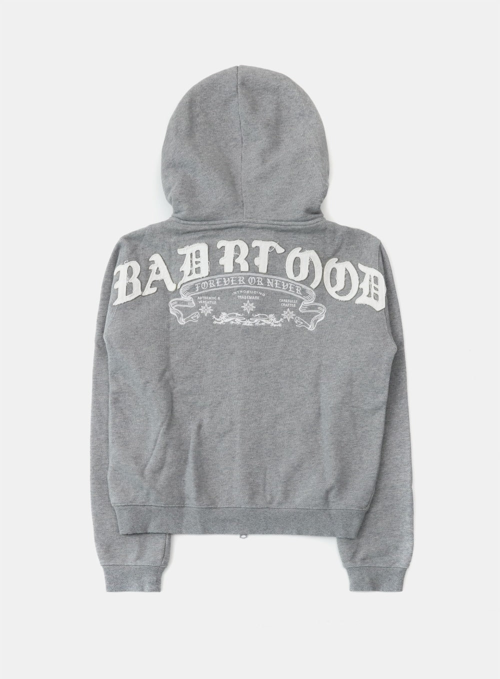 Mystic Capsule Hooded Zip-Up - Medium Gray