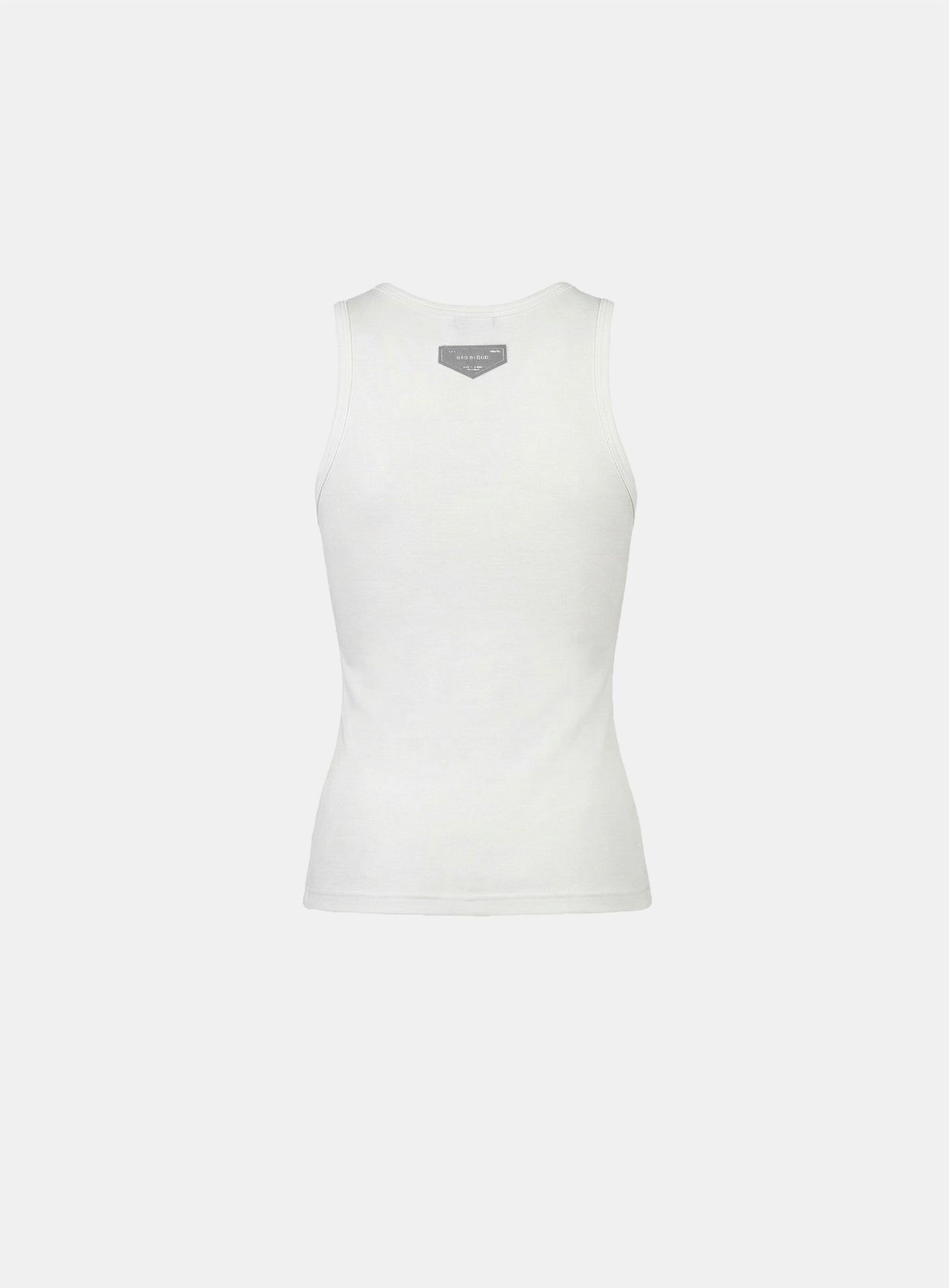 [w-tnk26-010] BS Cotton Jersey Classic Tank - White