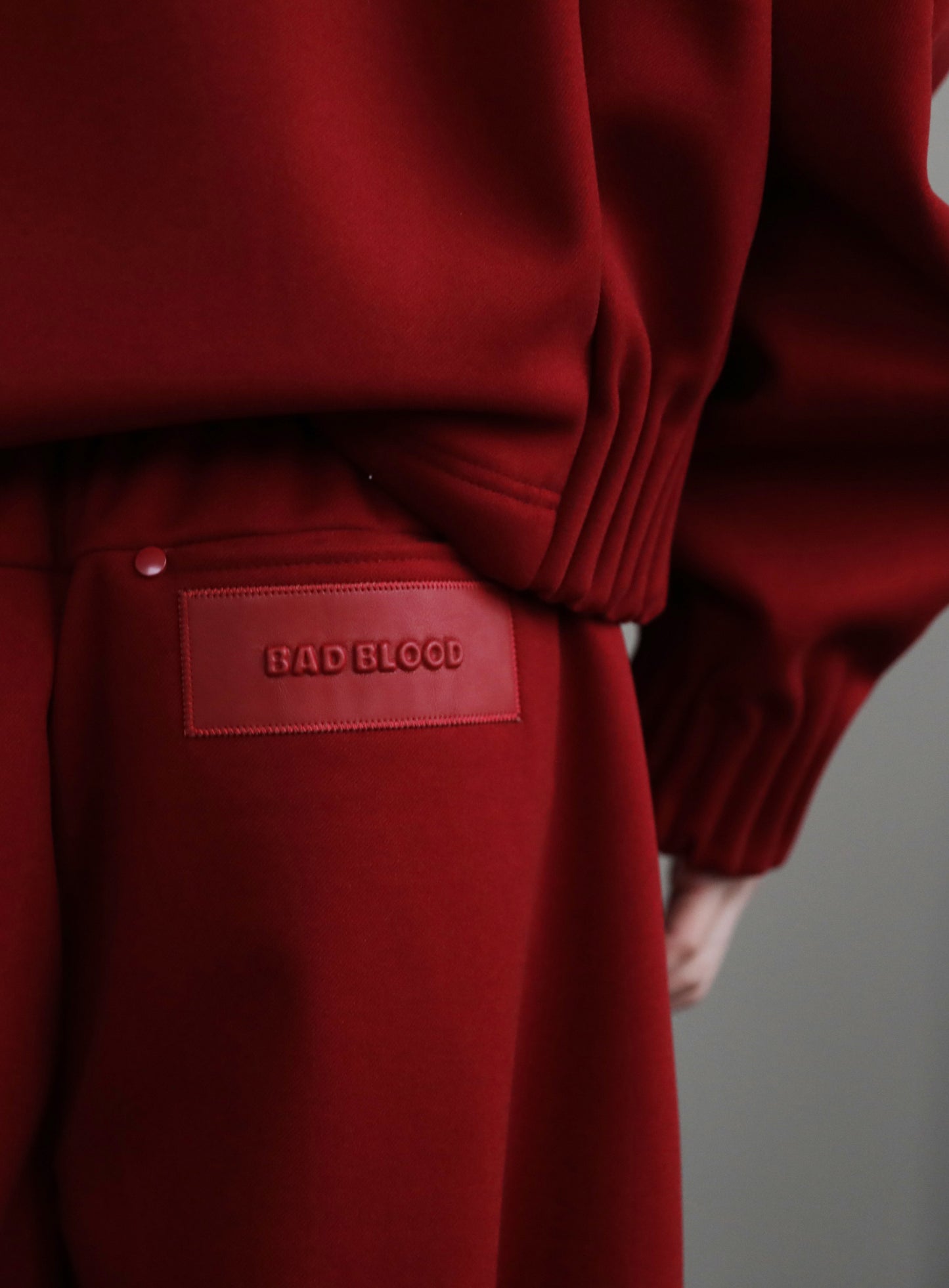 Beyond Cash Soft Zip-Up Jacket - Carmine