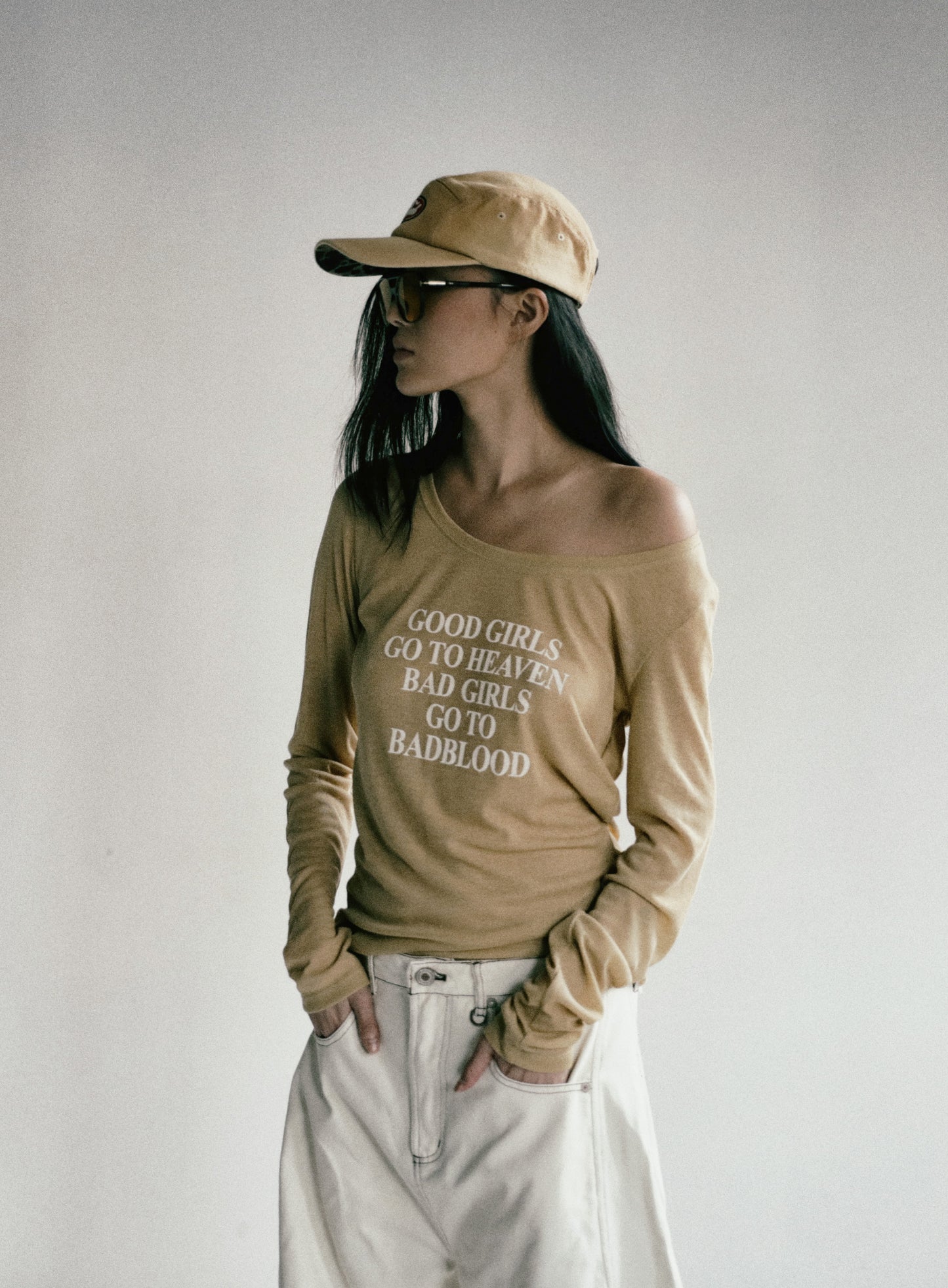 Bad Girls Loose Fit Top - Banana