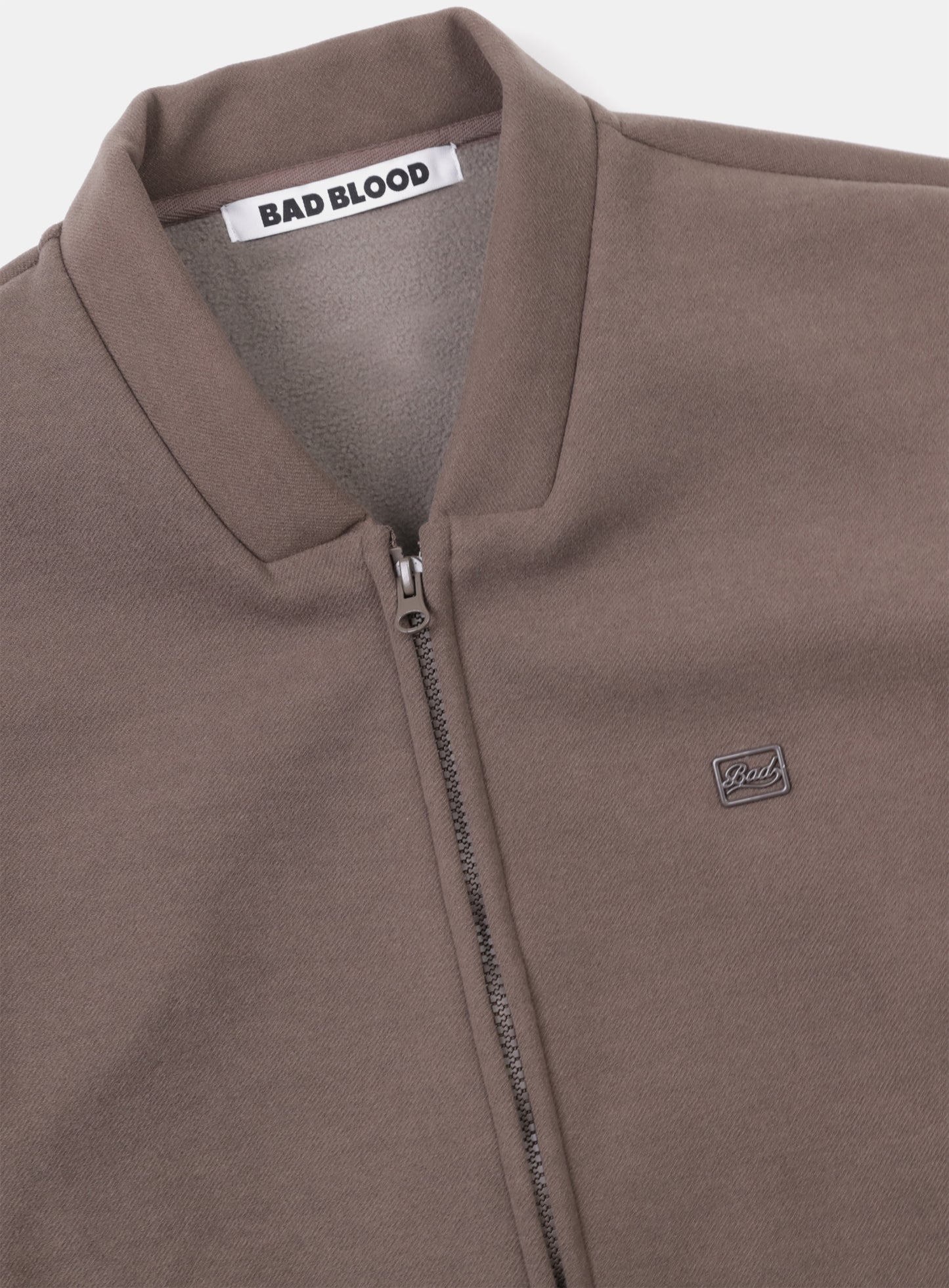 Beyond Cash Soft Zip-Up Jacket - Tobacco