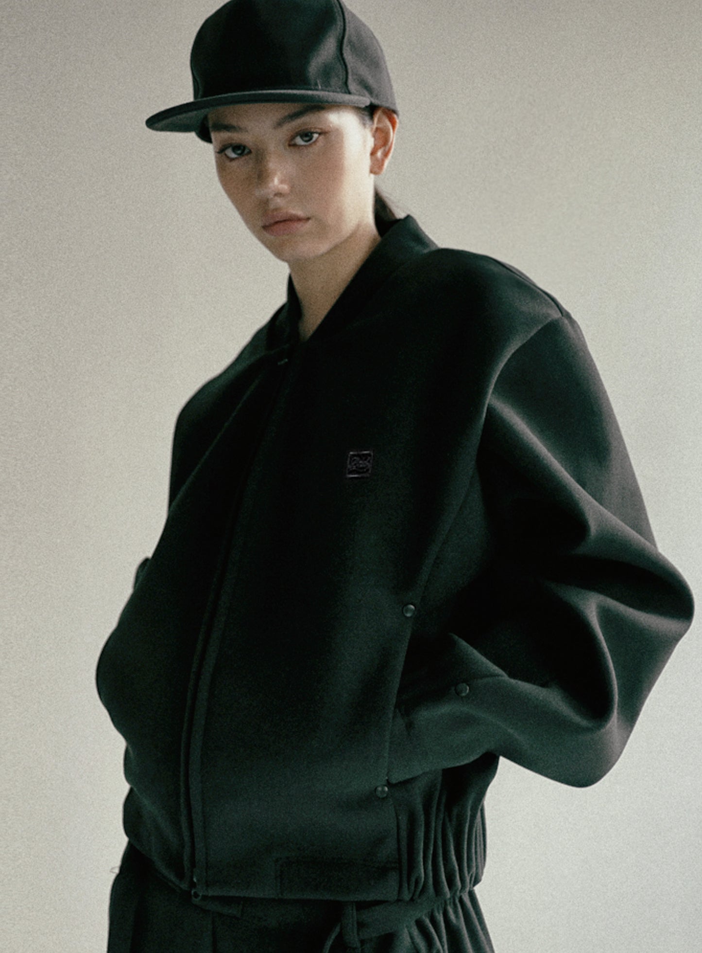 Beyond Cash Soft Zip-Up Jacket - Black