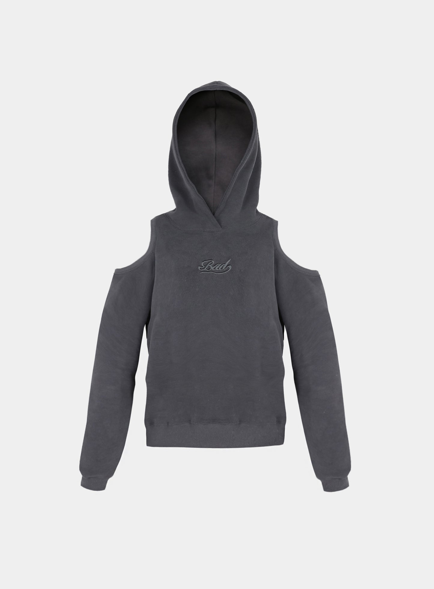 Beyond Soft Cutout Hoodie – Charcoal