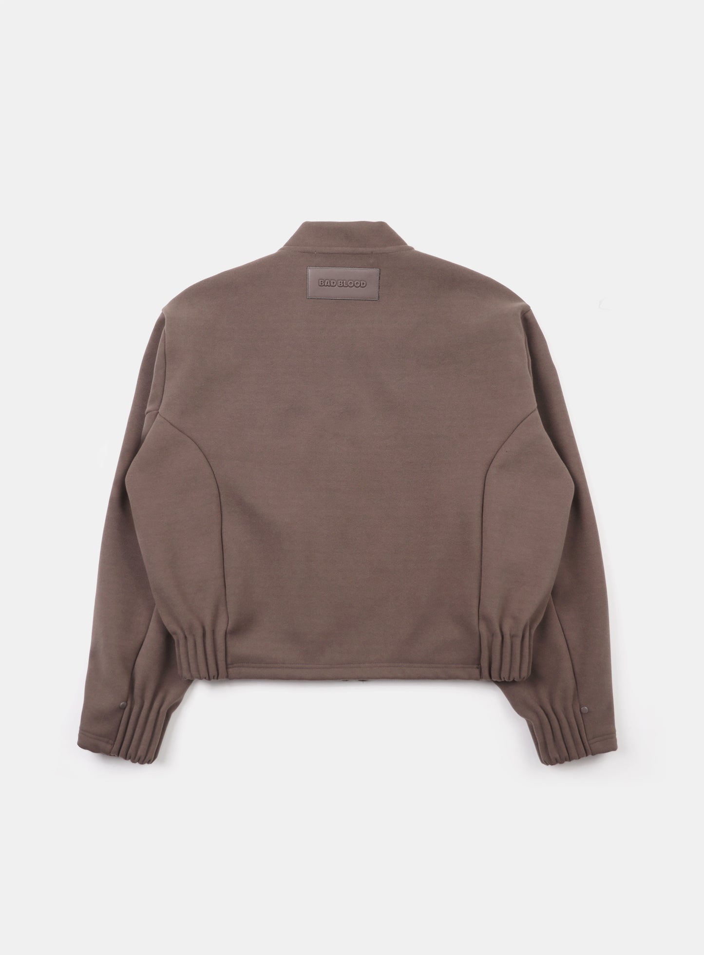 Beyond Cash Soft Zip-Up Jacket - Tobacco
