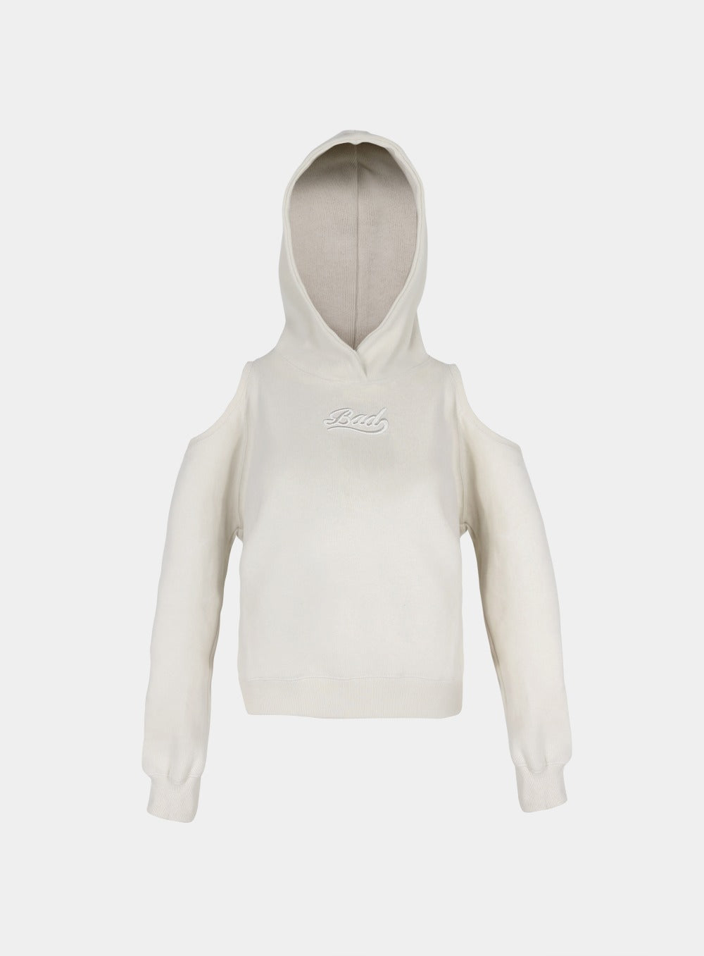 Beyond Soft Cutout Hoodie - Cream